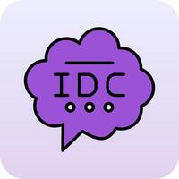 idc vecteur icône