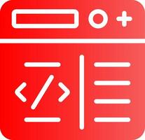 programmation Créatif icône conception vecteur