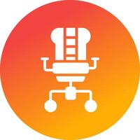 jeu chaise Créatif icône conception vecteur