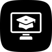 e-learning Créatif icône conception vecteur