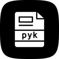 pyk Créatif icône conception vecteur