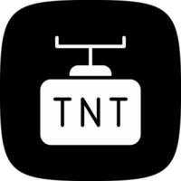 conception d'icône créative tnt vecteur