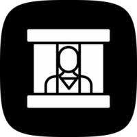 conception d'icône créative prisonnier vecteur