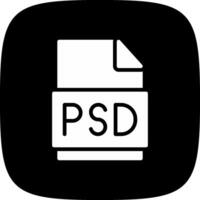 conception d'icône créative de fichier psd vecteur