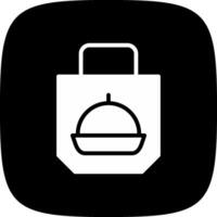 conception d'icône créative de livraison de nourriture vecteur