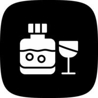 conception d'icônes créatives de cognac vecteur