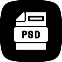 conception d'icône créative de fichier psd vecteur