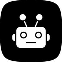 conception d'icône créative chatbot vecteur