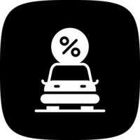 conception d'icône créative de prêt de voiture vecteur