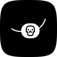 conception d'icône créative patch pirates vecteur