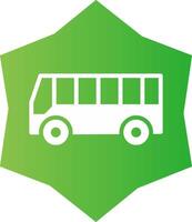conception d'icône créative de bus vecteur