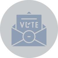 voter la conception d'icônes créatives vecteur