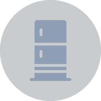 conception d'icône créative de réfrigérateur vecteur