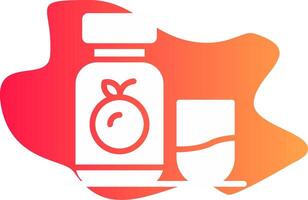conception d'icône créative de jus d'orange vecteur