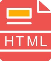 html Créatif icône conception vecteur