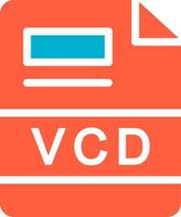 VCD Créatif icône conception vecteur