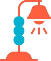 conception d'icône créative de lampadaire vecteur