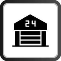 conception d'icône créative de garage vecteur
