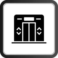 conception d'icône créative d'ascenseur vecteur