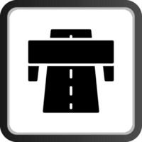 conception d'icône créative d'autoroute vecteur