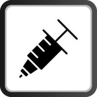 conception d'icône créative de seringue vecteur