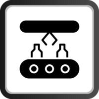 conception d'icône créative de bande transporteuse vecteur