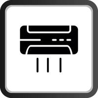 conception d'icône créative de climatiseur vecteur