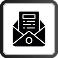 conception d'icône de création de courrier vecteur