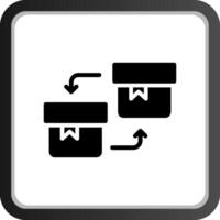 conception d'icône créative de remplacement vecteur