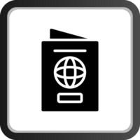 conception d'icône créative de passeport vecteur
