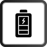 conception d'icône créative de batterie de charge vecteur