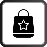 conception d'icône créative de sac à provisions vecteur