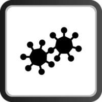 molécules Créatif icône conception vecteur