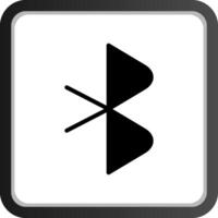 conception d'icône créative bluetooth vecteur