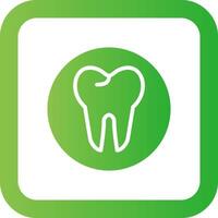 conception d'icône créative mal de dents vecteur