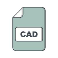 Icône de vecteur CAD