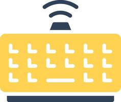 conception d'icône créative clavier vecteur