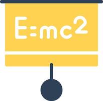 conception d'icône créative de relativité vecteur