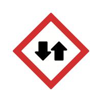 Icône de trafic bidirectionnel de vecteur