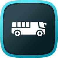conception d'icône créative de bus vecteur