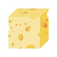 nourriture traditionnelle au fromage vecteur