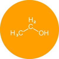 icône de vecteur d&#39;éthanol