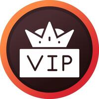 VIP Créatif icône conception vecteur