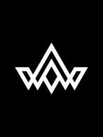 Washington monogramme logo vecteur