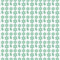 main dessiner floral sans couture modèle de vert feuilles printemps fleur vecteur conception sur une blanc Contexte