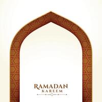 Ramadan kareem arabe style Contexte vecteur