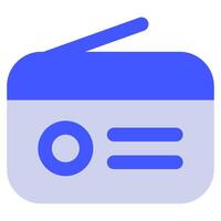 radio icône pour la toile, application, uiux, infographie, etc vecteur