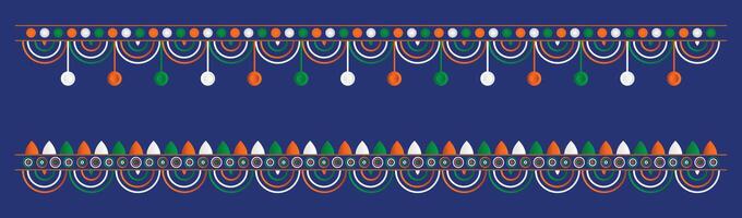 26 Janvier, république jour, Indien indépendance journée thème, Orange blanc vert conception, vecteur illustration, Indien drapeau arrière-plan, Inde festival,kargil vijay diwas, matériel,