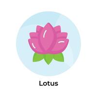 l'eau lis, incroyable icône de lotus fleur, en haut pour prime utilisation vecteur