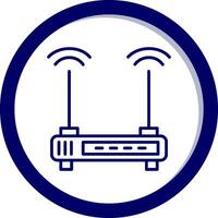 routeur vecto icône vecteur